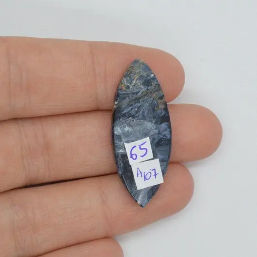 Cabochon pietersit A+ 34x14x4mm A107, imagine 2