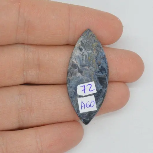 Cabochon pietersit A+ 37x16x4mm A60, imagine 2
