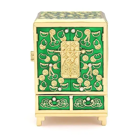 Statueta Feng Shui Cufarul Bogatiei - Verde, 2021