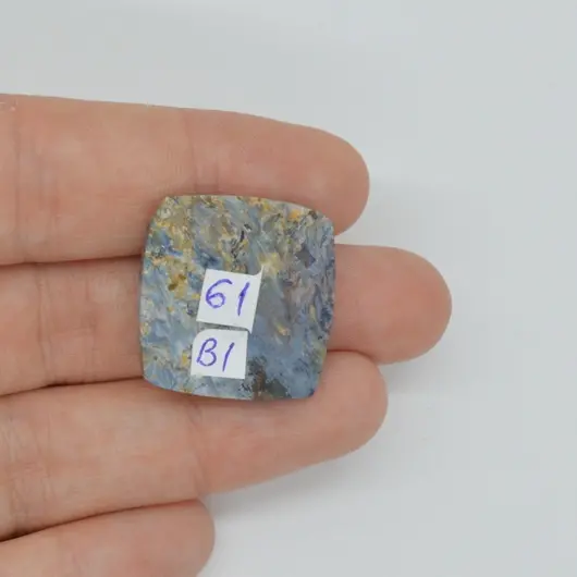 Cabochon pietersit 23x22x5mm B1, imagine 2
