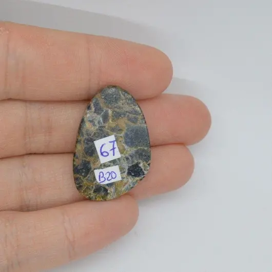 Cabochon pietersit 29x19x5mm B20, imagine 2