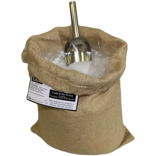 Sare de baie Colds and Flu (Eucalipt, Ghimbir si Piper Negru), Ancient Wisdom 200g, imagine 4