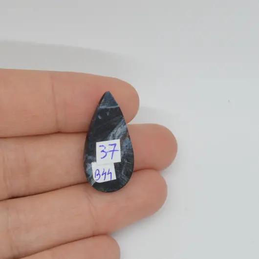 Cabochon pietersit 26x13x5mm B44, imagine 2