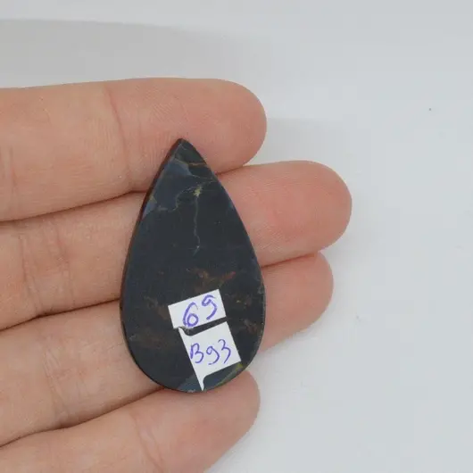 Cabochon pietersit 35x21x4mm B93, imagine 2