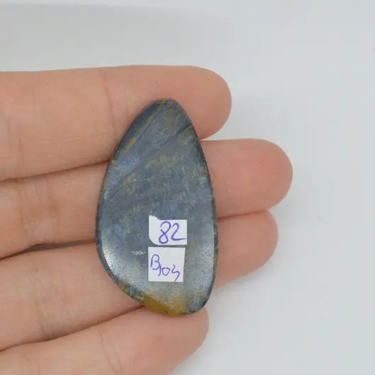 Cabochon pietersit 38x21x5mm B104, imagine 2