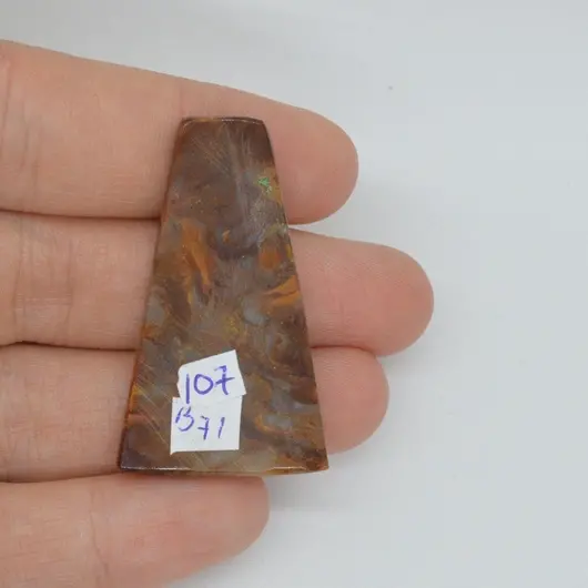 Cabochon pietersit 40x24x5mm B71, imagine 2