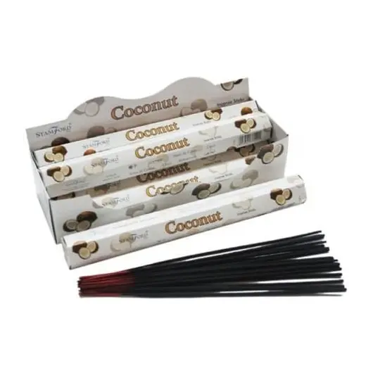 Betisoare parfumate Stamford - Coconut, 20 buc