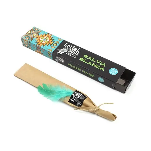 Betisoare parfumate Tribal Soul - White Sage, 15g, imagine 3