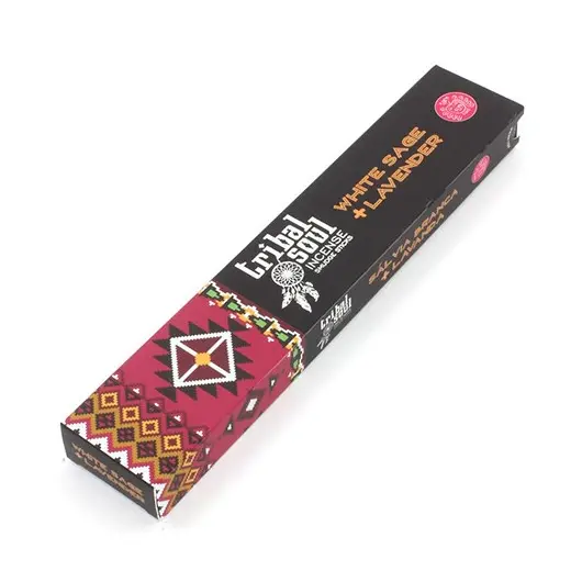 Betisoare parfumate Tribal Soul - White Sage and Lavender, 15g, imagine 2