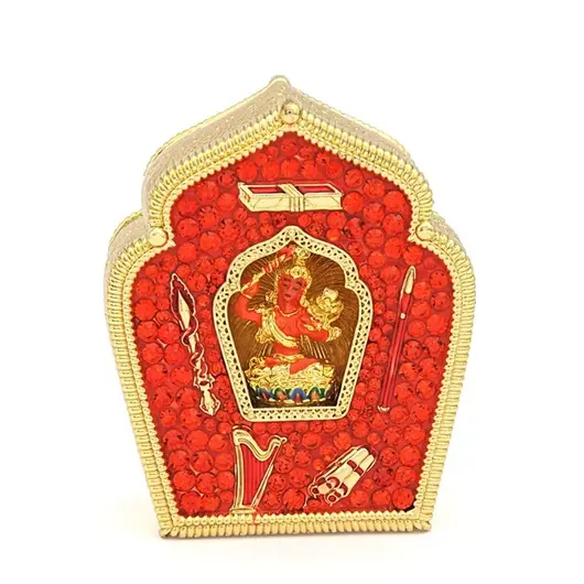 Statueta Feng Shui Manjuhsri "Gau" Amuleta de succes pentru invatatura, 2021, imagine 2
