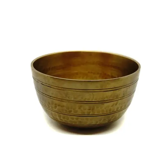 Bol tibetan cantator Nepal cu perna colorata - Simplu, 12,5cm, imagine 3
