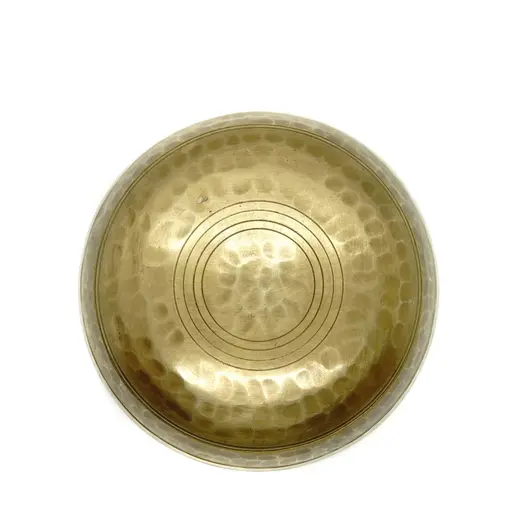 Bol tibetan cantator Nepal cu perna colorata - Simplu, 12,5cm, imagine 4
