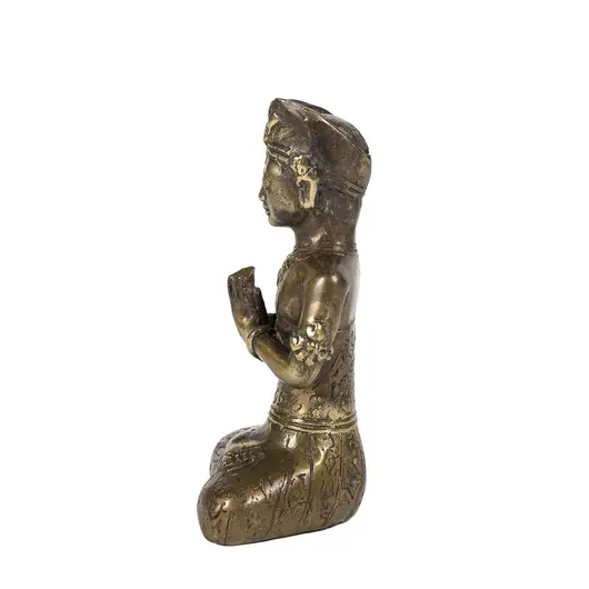 Set 2 Statuete Feng Shui Nunta Balineza, 13cm, imagine 5