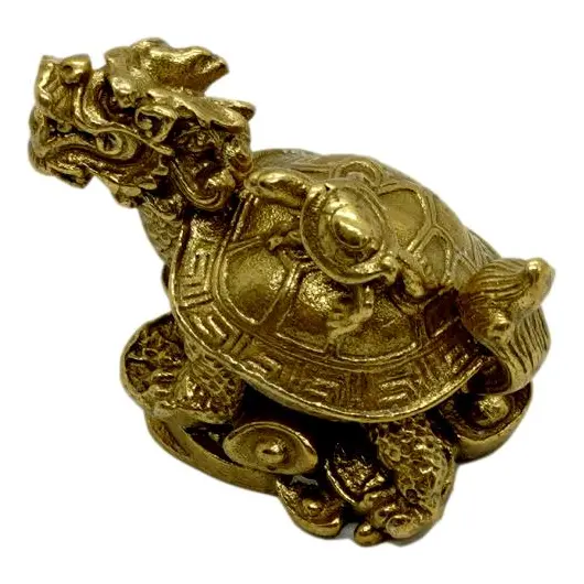 Statueta Feng Shui Broasca dragon cu testoasa, 5,2cm, imagine 2