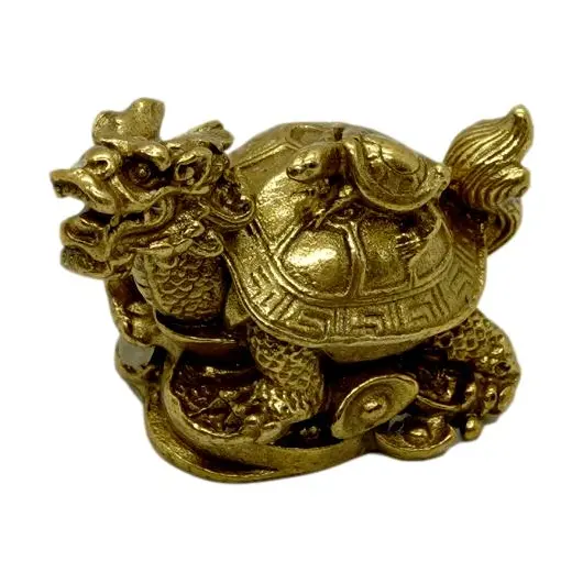 Statueta Feng Shui Broasca dragon cu testoasa, 5,2cm