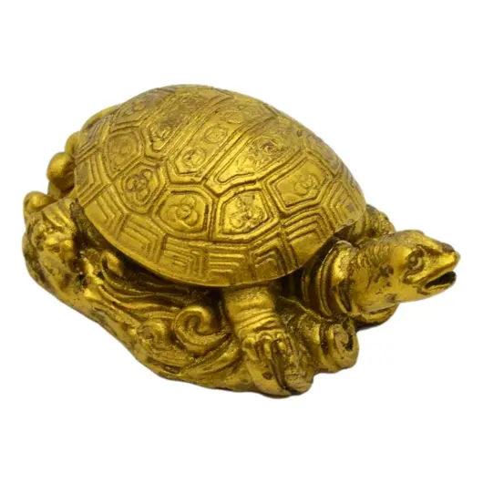 Statueta Feng Shui broasca testoasa din rasina 6,5cm, model 1