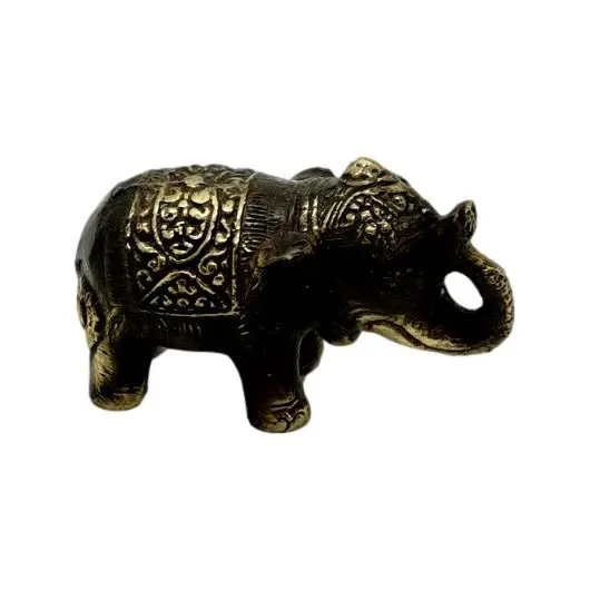 Statueta Feng Shui Elefant in bronz - 17cm