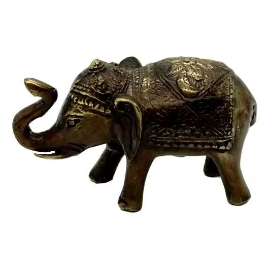 Statueta Feng Shui Elefant in bronz - 6cm