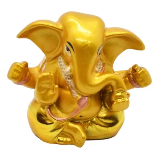 Statueta Feng Shui Ganesha aurie 7cm