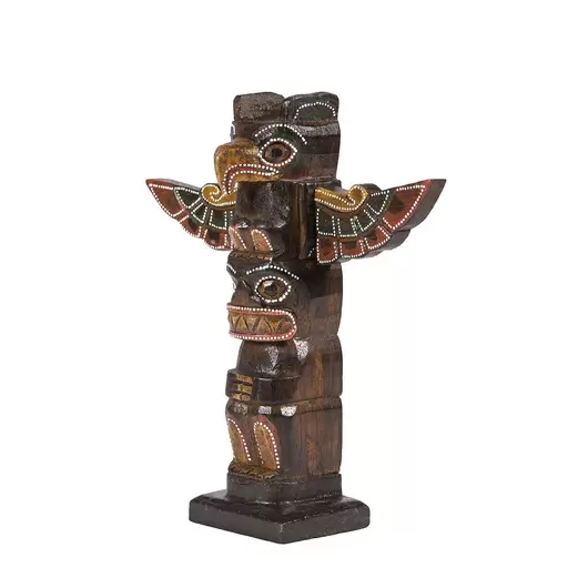 Statueta Feng Shui Totem din lemn, mic - 20cm, imagine 2