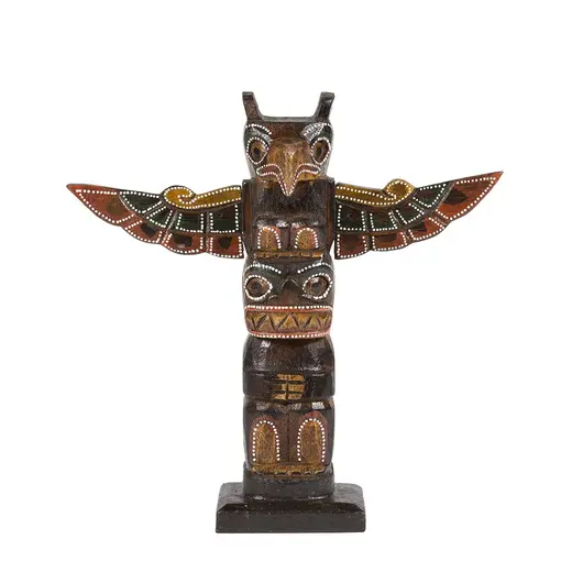 Statueta Feng Shui Totem din lemn, mic - 20cm