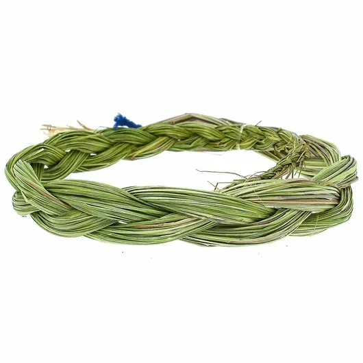 Sweetgrass (Iarba dulce) impletita, naturala - 60cm, imagine 2