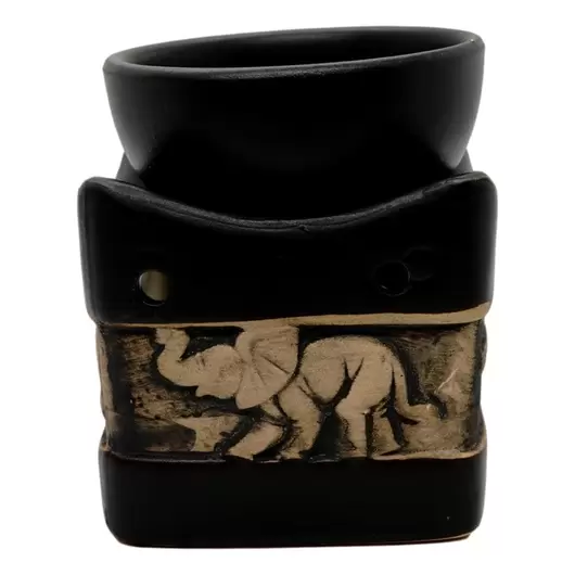 Vas aromaterapie din ceramica, elefant mare - model 4