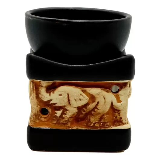 Vas aromaterapie din ceramica, elefant mic - model 1