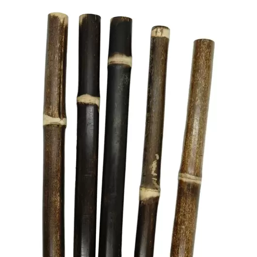 Bat din bambus pentru masaj 40cm (1,5 - 2cm grosime), negru, Culoare: Negru natural, imagine 3
