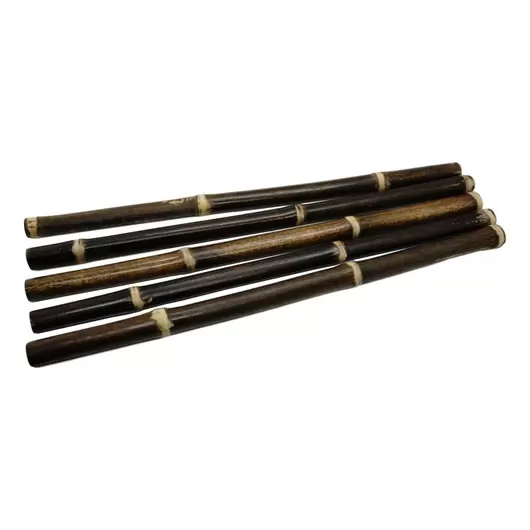 Bat din bambus pentru masaj 40cm (1,5 - 2cm grosime), negru, Culoare: Negru natural