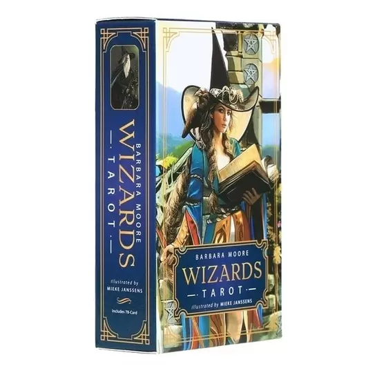 Pachet Carti de Tarot - Wizards Tarot, 78 carti