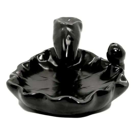 Suport ardere conuri parfumate cascada - backflow, Nufar, model 1
