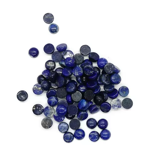 Cabochoane din lapis lazuli 8mm