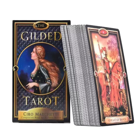 Pachet Carti de Tarot - The Gilded Tarot, 78 carti