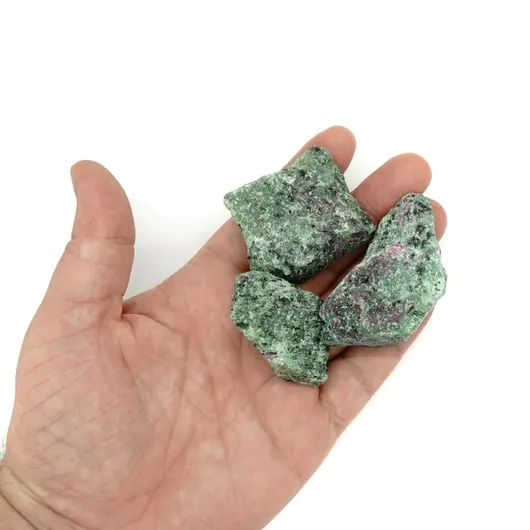 Rubin in zoisit brut 40-50g, imagine 3