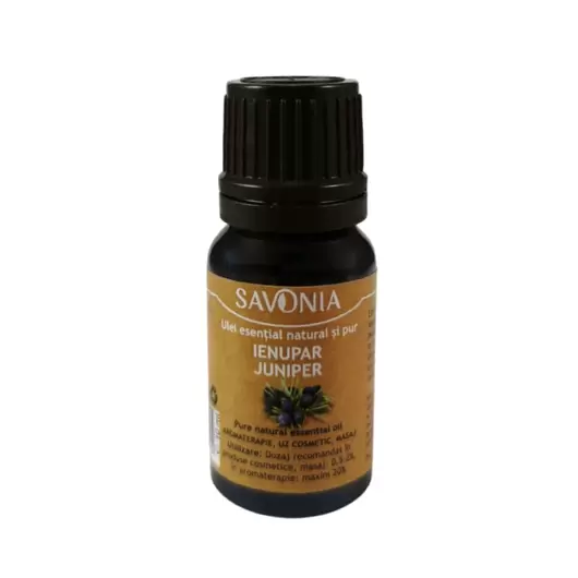 Ulei esential natural aromaterapie Savonia Ienupar (Juniper) 10ml