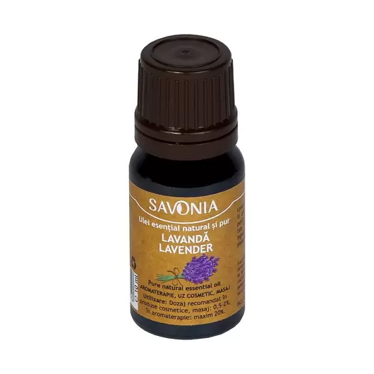 Ulei esential natural aromaterapie Savonia Lavanda (Lavender) 10ml