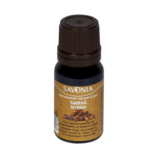 Ulei esential natural aromaterapie Savonia Smirna (Myrrh) 10ml