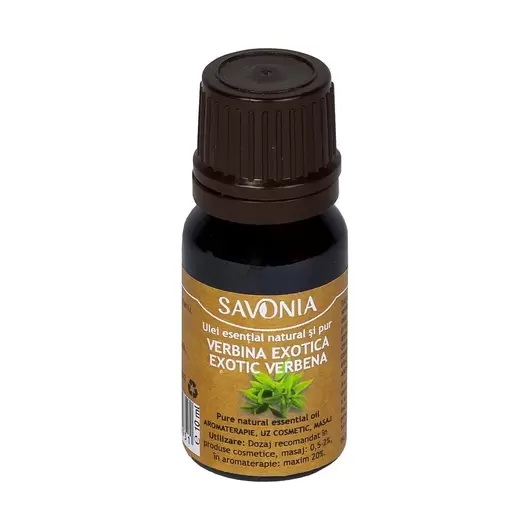 Ulei esential natural aromaterapie Savonia Verbina Exotica 10ml