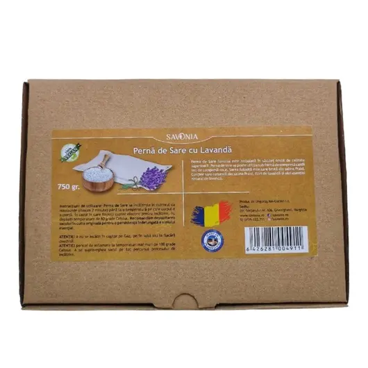 Perna de Sare cu Lavanda, Savonia, 750g, Aroma: Lavanda