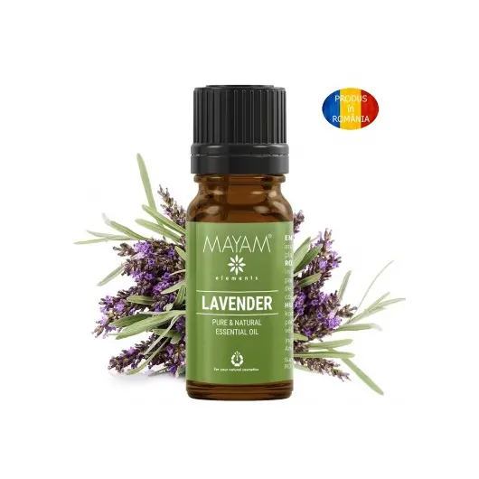 Ulei esential de Lavanda, Mayam 10ml, imagine 2