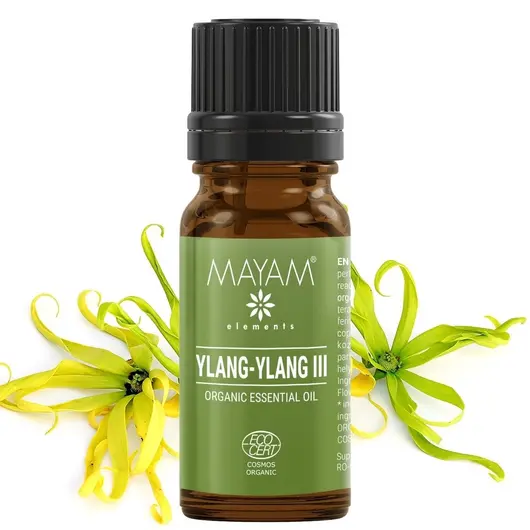 Ulei esential de Ylang-Ylang Bio, Mayam 10ml, imagine 2