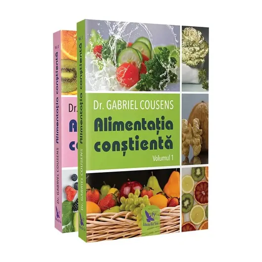 Alimentația conștientă, vol. 1+2 – Dr. Gabriel Cousens, carte