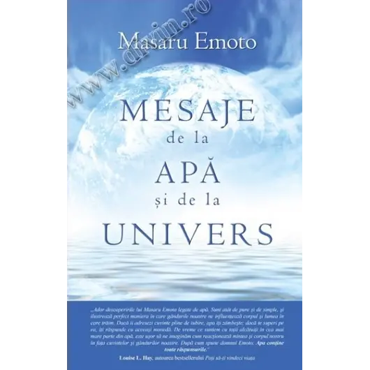 Mesaje de la apă şi de la Univers - Masaru Emoto, carte