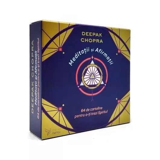 Meditații și Afirmații - Deepak Chopra, set cartoline