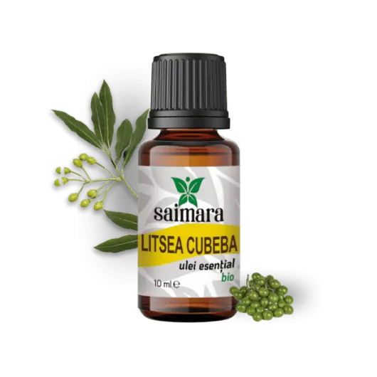 Ulei esential de Litsea Cubeba (May Chang) Saimara 10ml