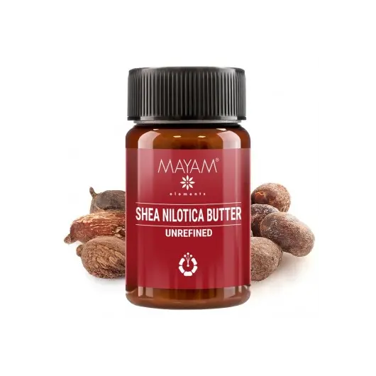Unt de Shea Nilotica nerafinat 100ml, Mayam