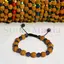 Bratara rudraksha 8mm si ametist fatetat 6mm