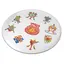 Abtibild sticker Feng Shui 3D cu cele 8 simboluri tibetane si sacul abundentei - 4,5cm