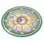 Abtibild sticker Feng Shui 3D cu cele 8 simboluri tibetane, model 1 - 4,5cm